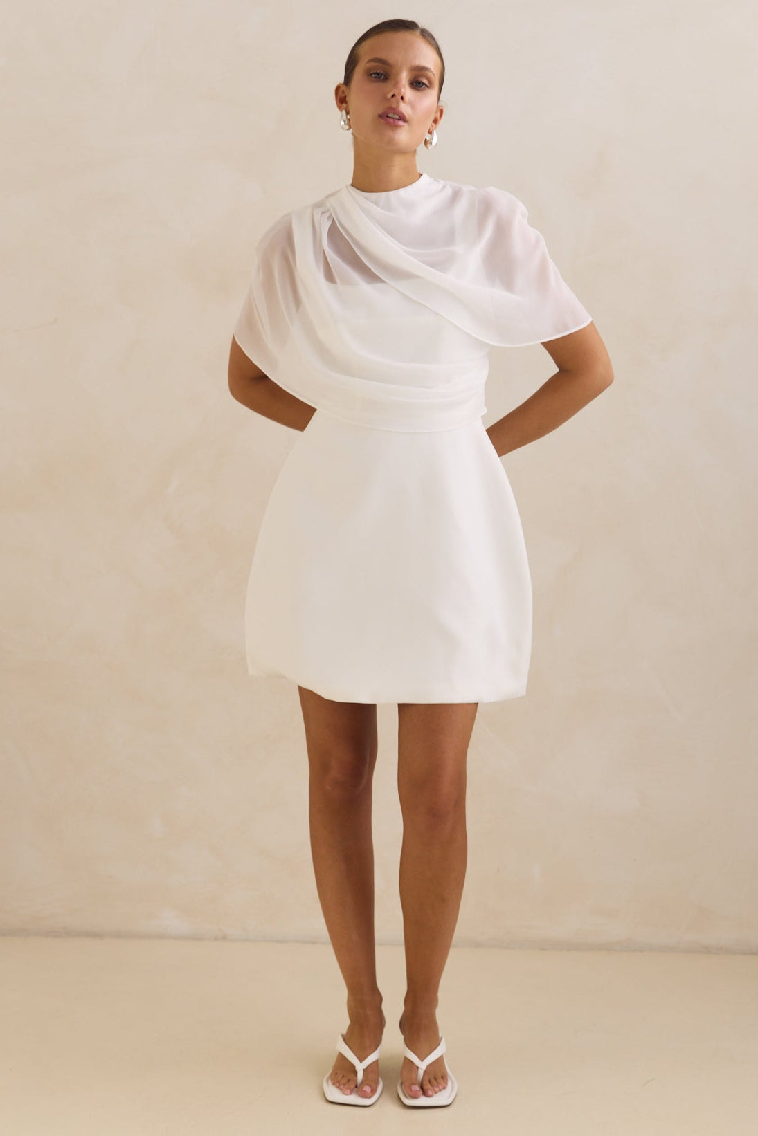 Pixie Mini Dress (White)