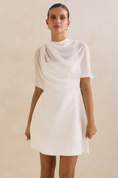 Pixie Mini Dress (White)