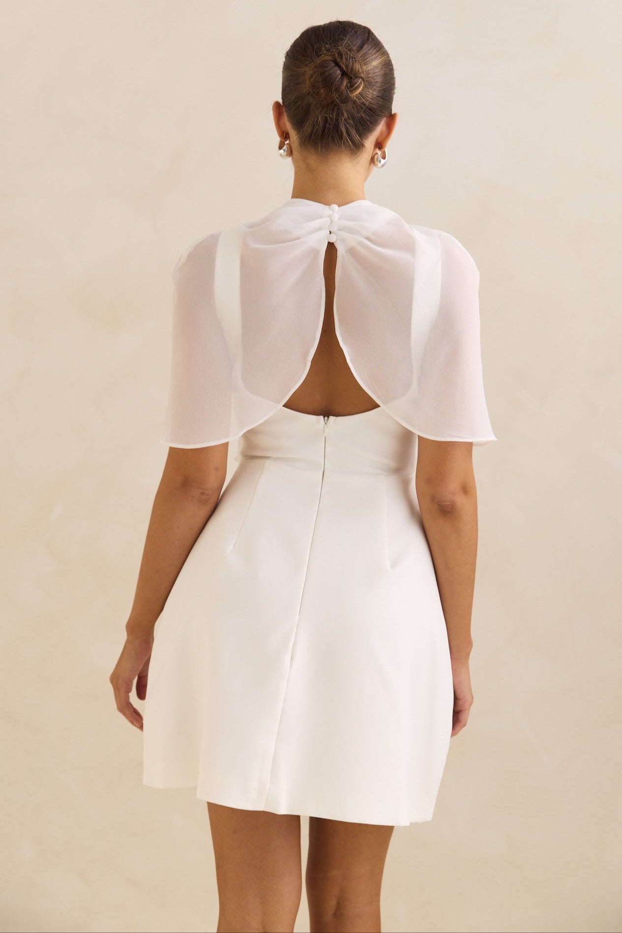 Pixie Mini Dress (White)