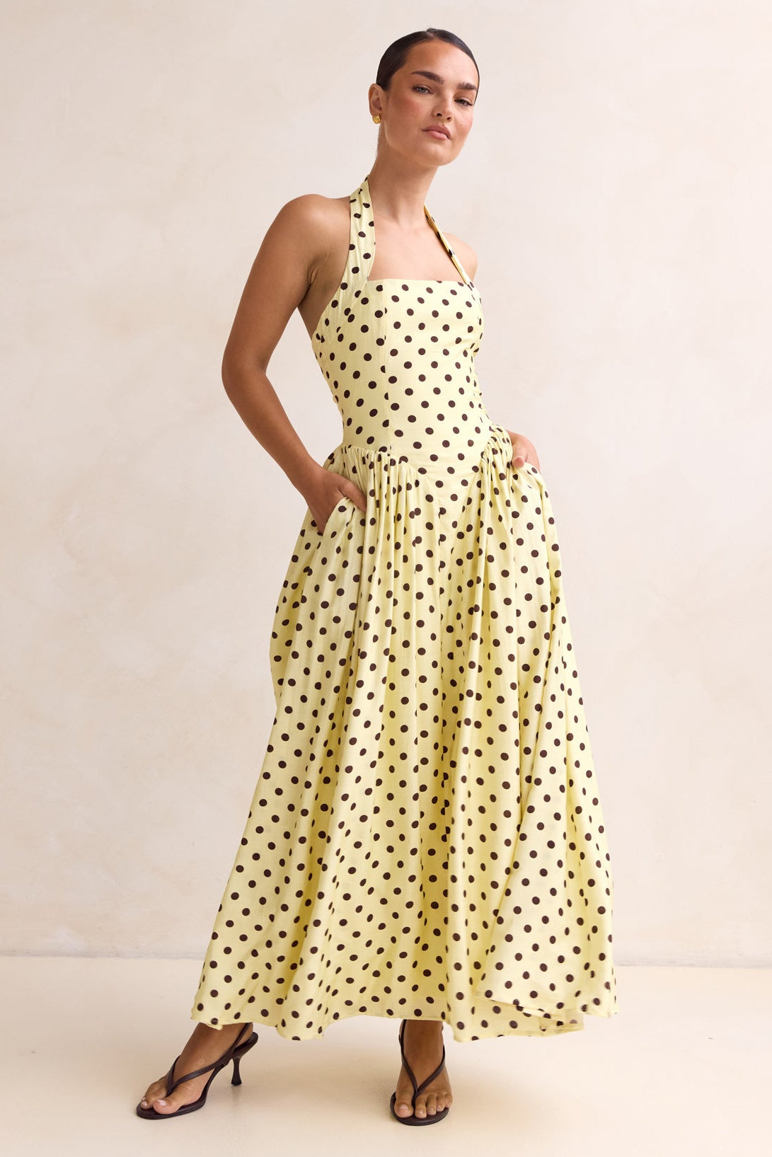 Sammi Maxi Dress (Lemon)