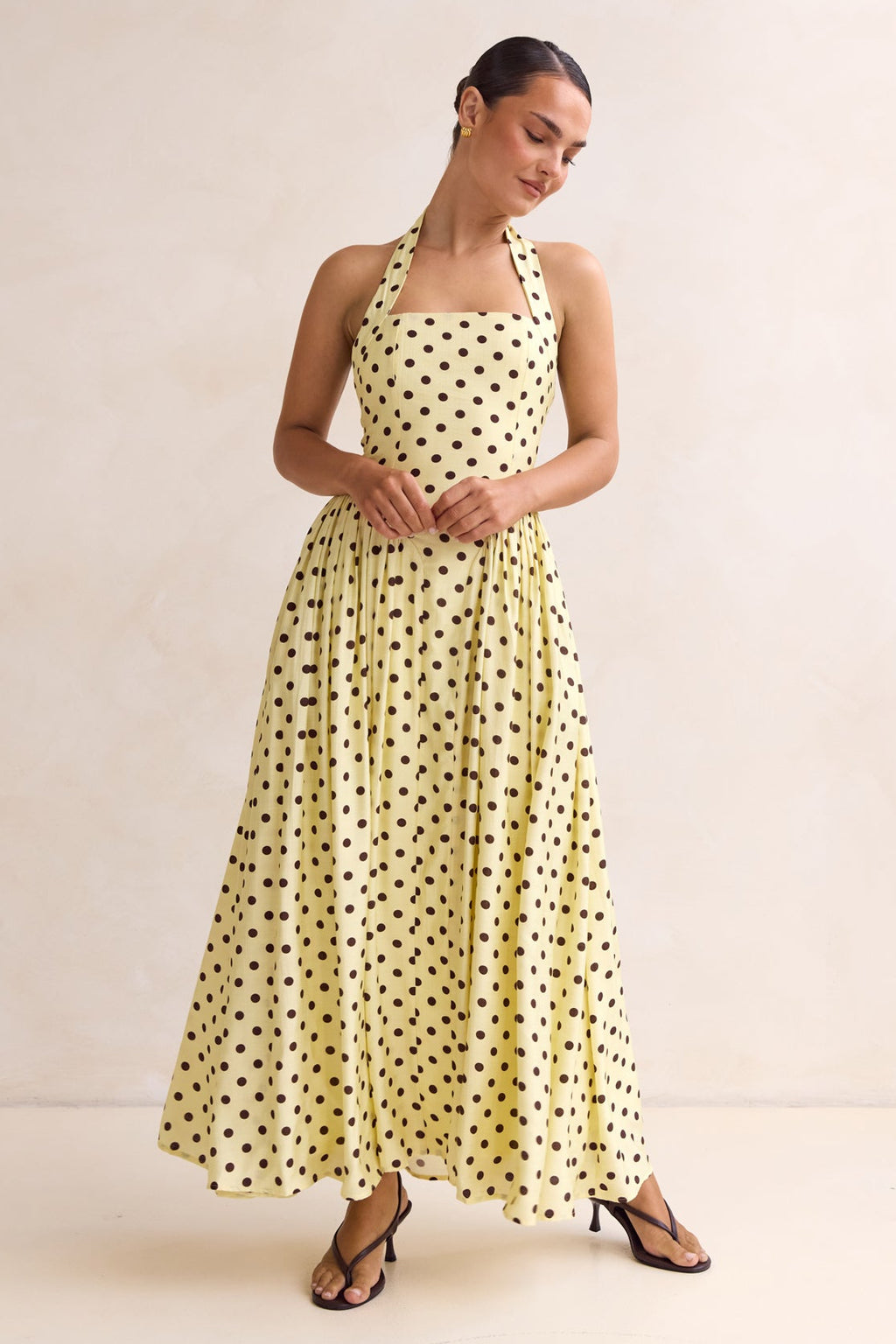 Sammi Maxi Dress (Lemon)