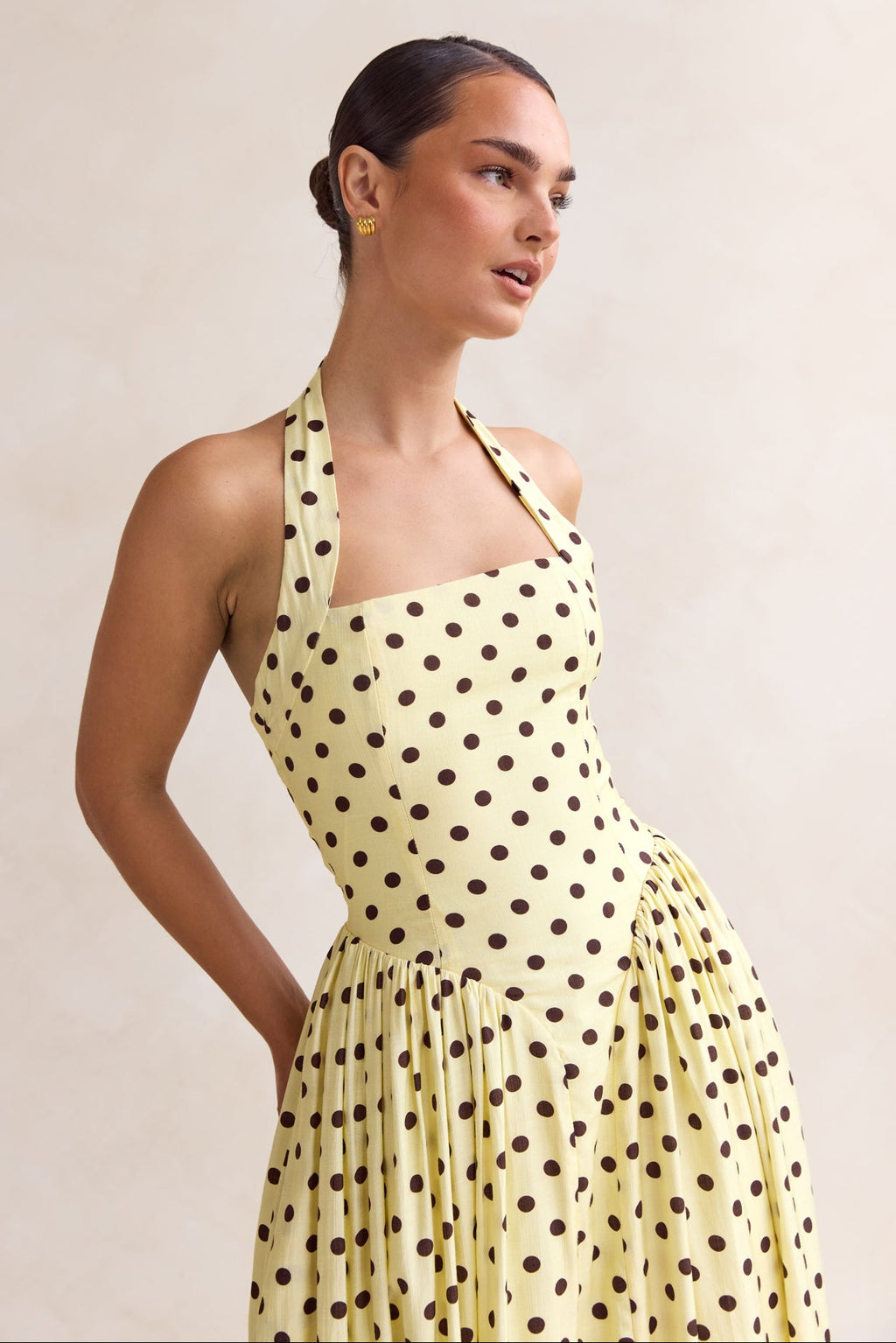 Sammi Maxi Dress (Lemon)