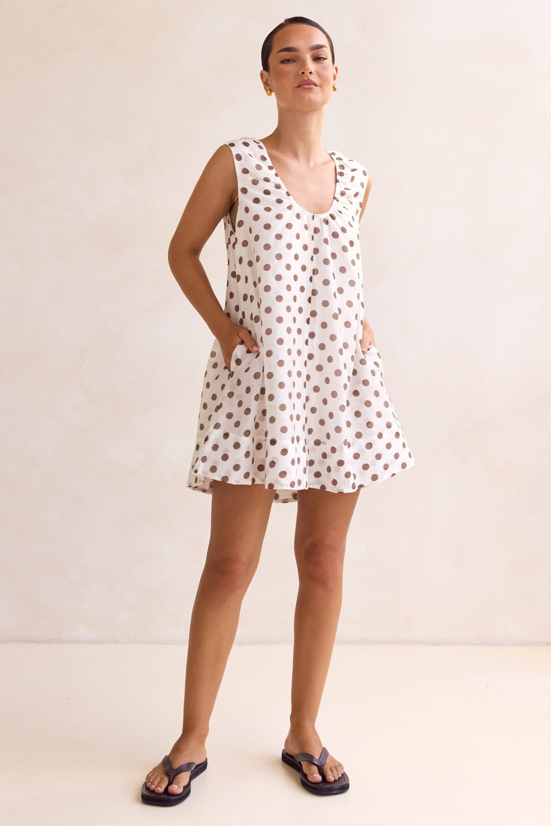Rowie Mini Dress (White)