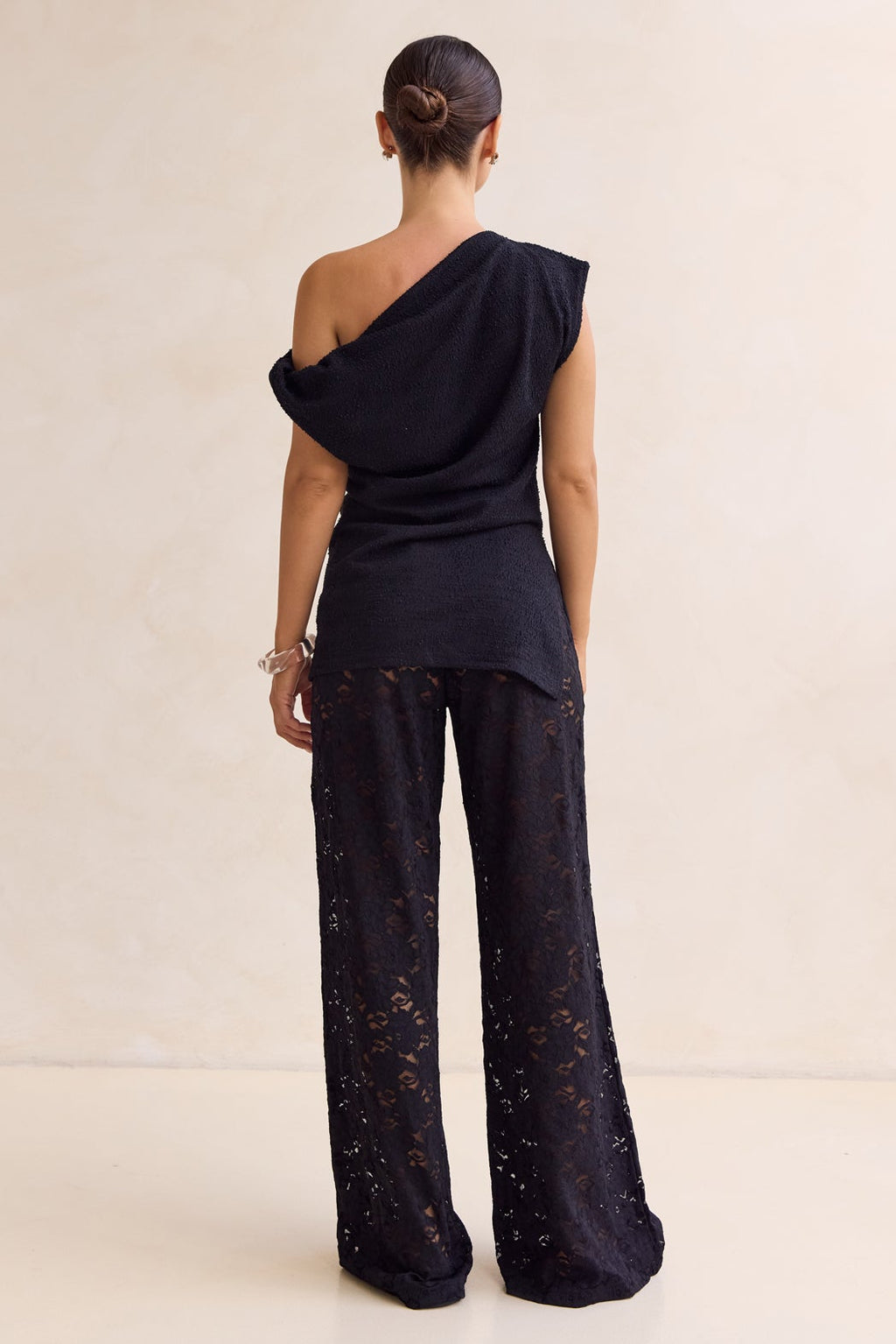 Thea Lace Pant (Black)