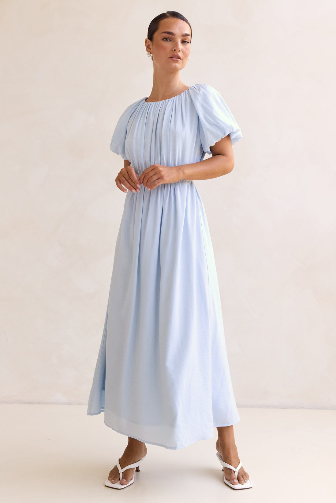 Poppy Maxi Dress (Blue)