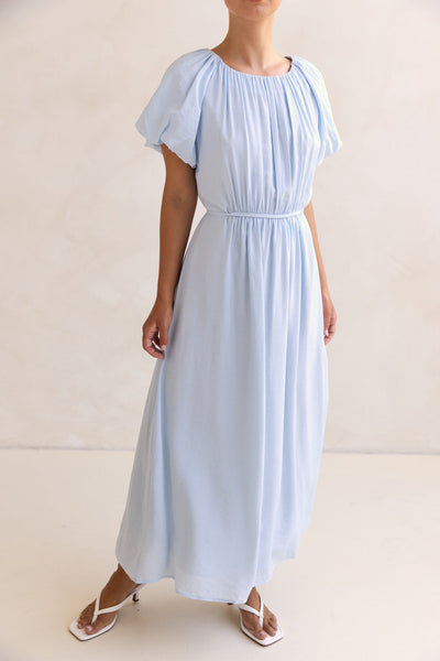 Poppy Maxi Dress (Blue)