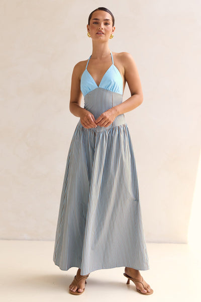 Jette Maxi Dress (Blue)