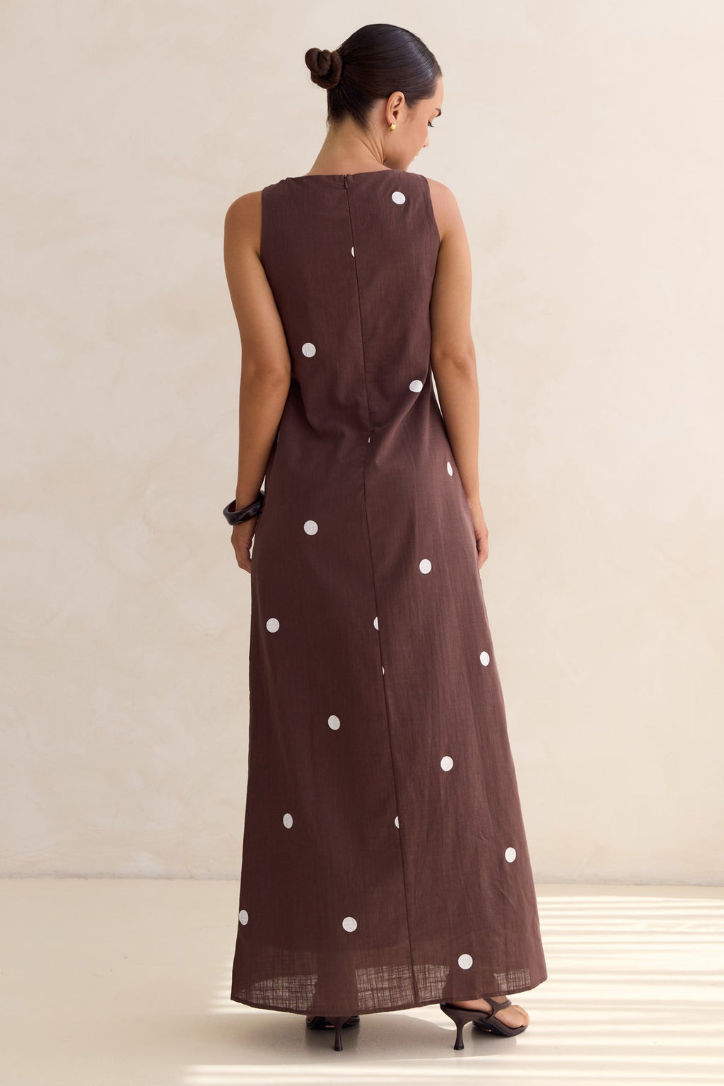 Mae Maxi Dress (Chocolate)