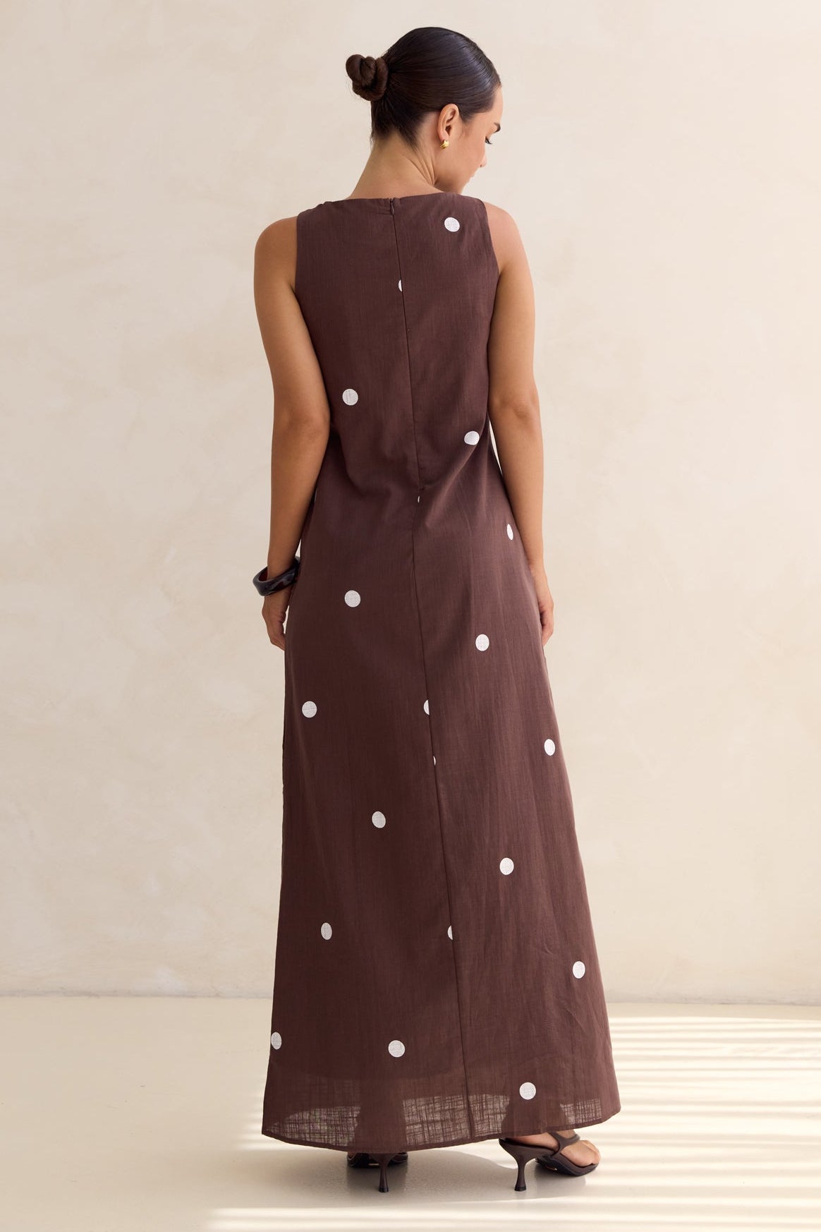 Mae Maxi Dress (Chocolate)