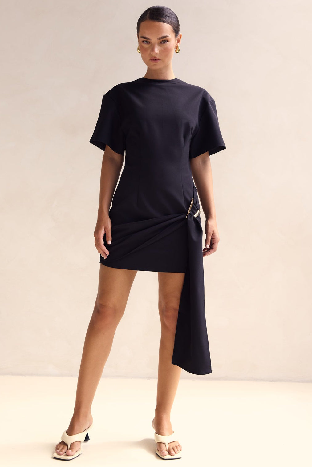 Cassidy Mini Dress (Black)