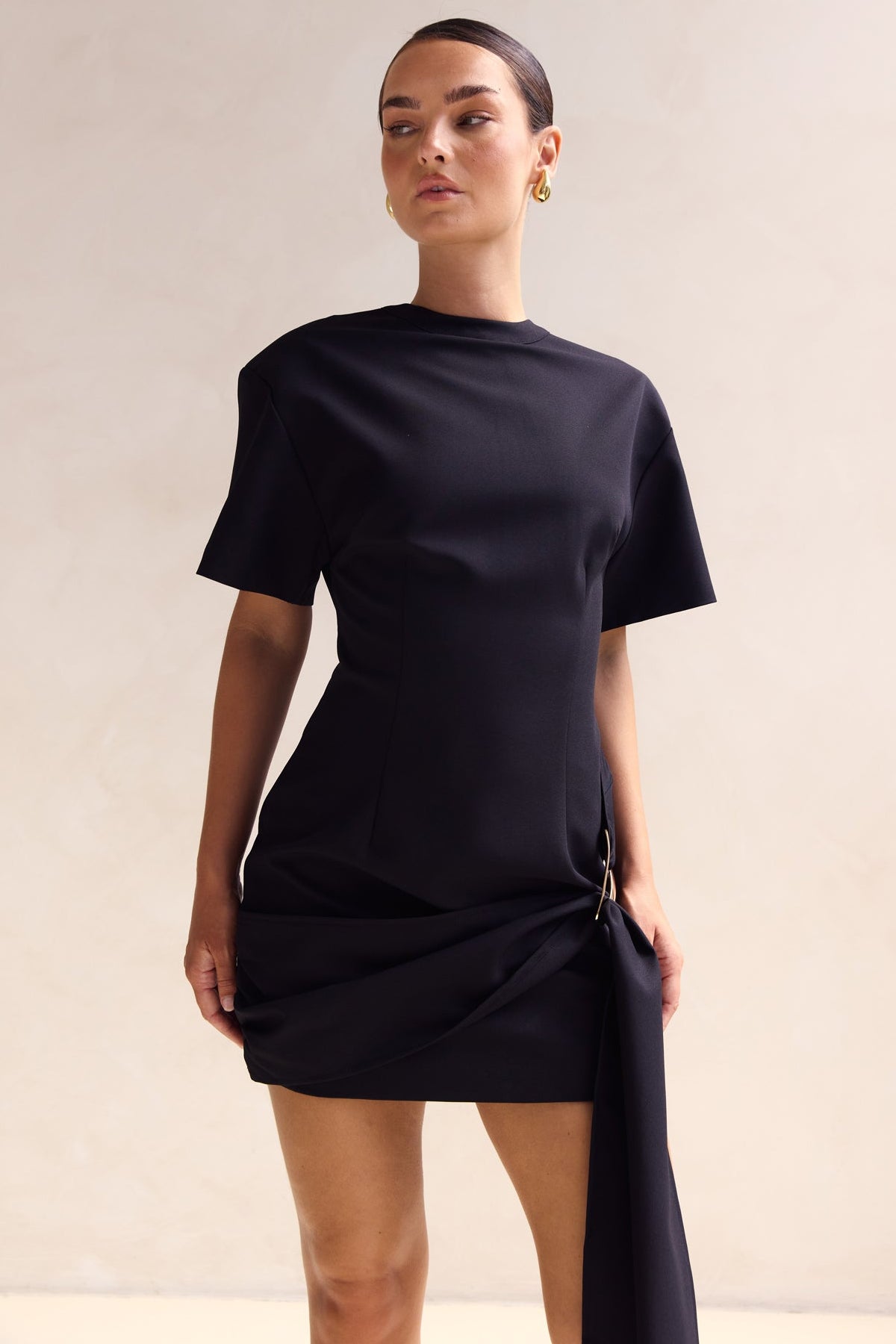 Cassidy Mini Dress (Black)