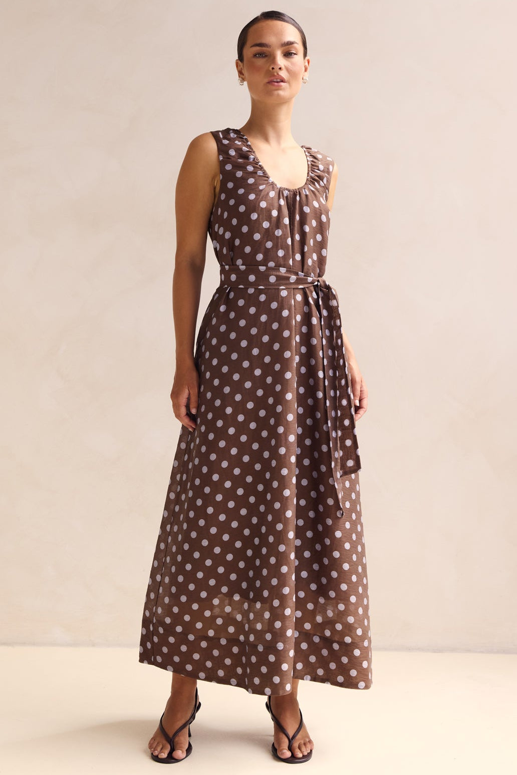 Rowie Maxi Dress (Chocolate)