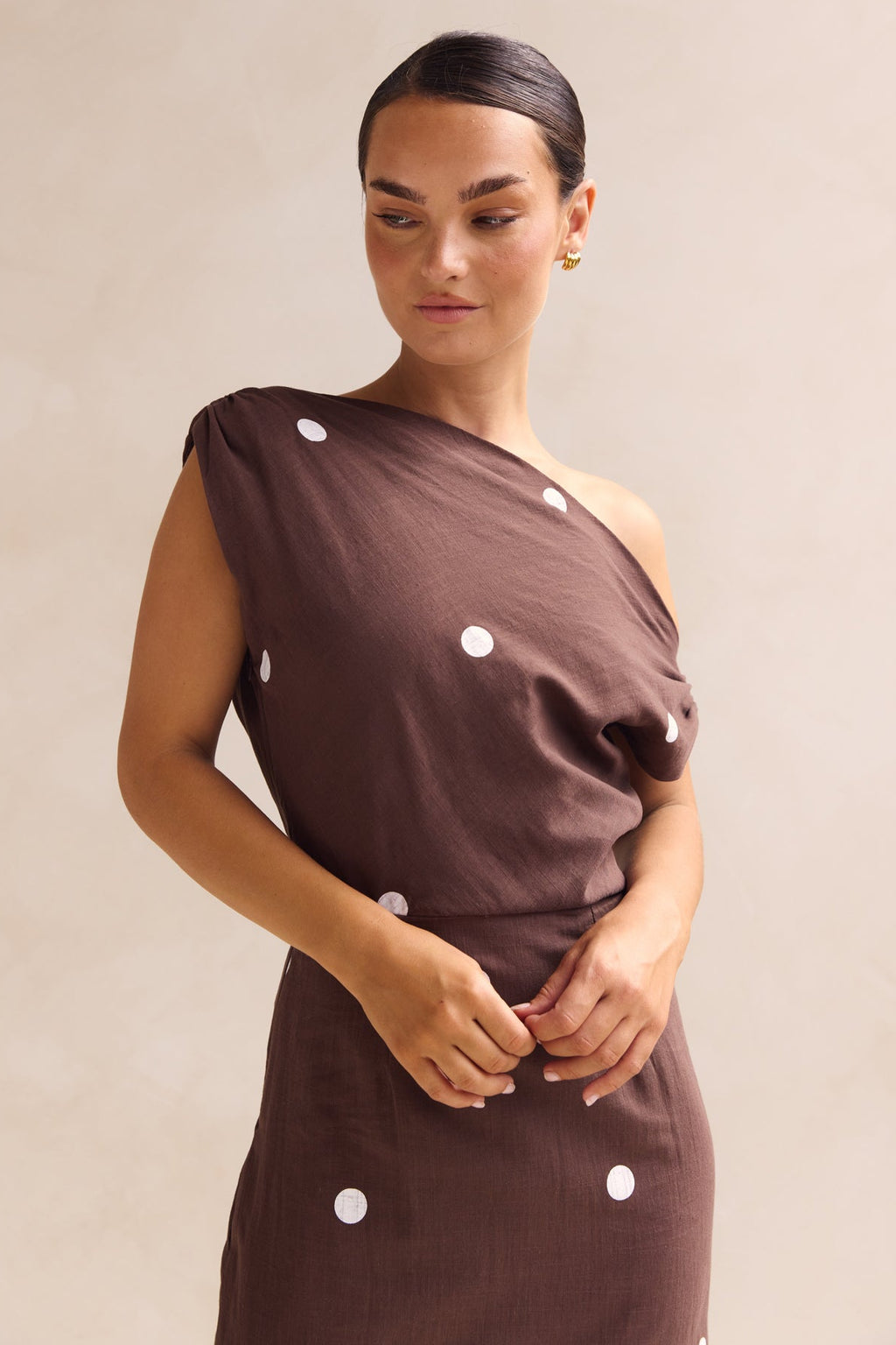 Veda Maxi Dress (Chocolate)