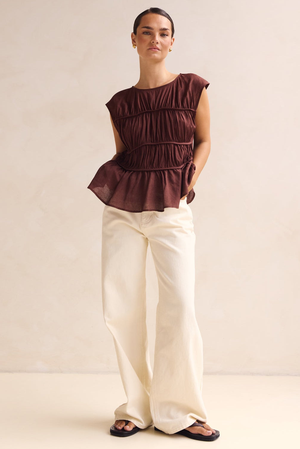 Hailey Top (Chestnut)