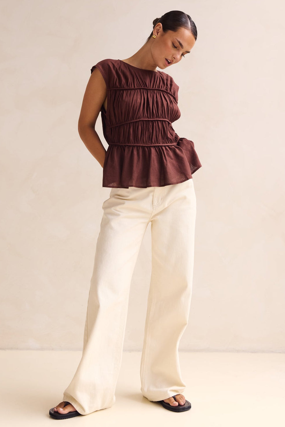 Hailey Top (Chestnut)