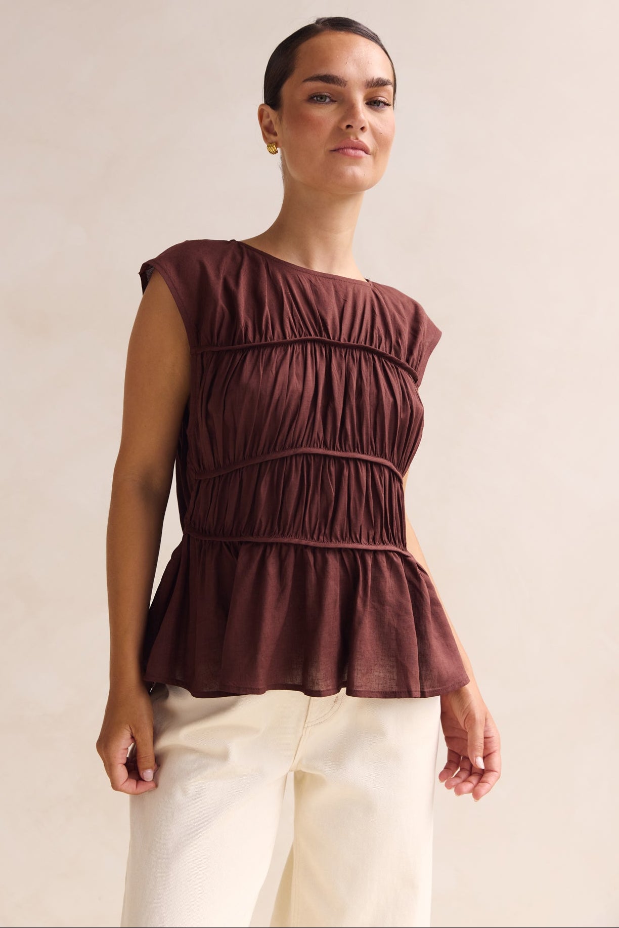Hailey Top (Chestnut)