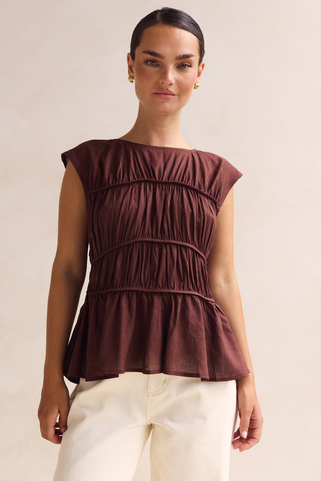 Hailey Top (Chestnut)