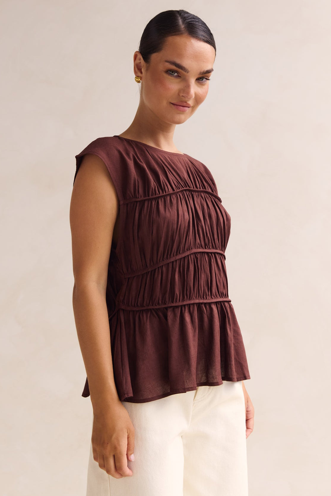 Hailey Top (Chestnut)