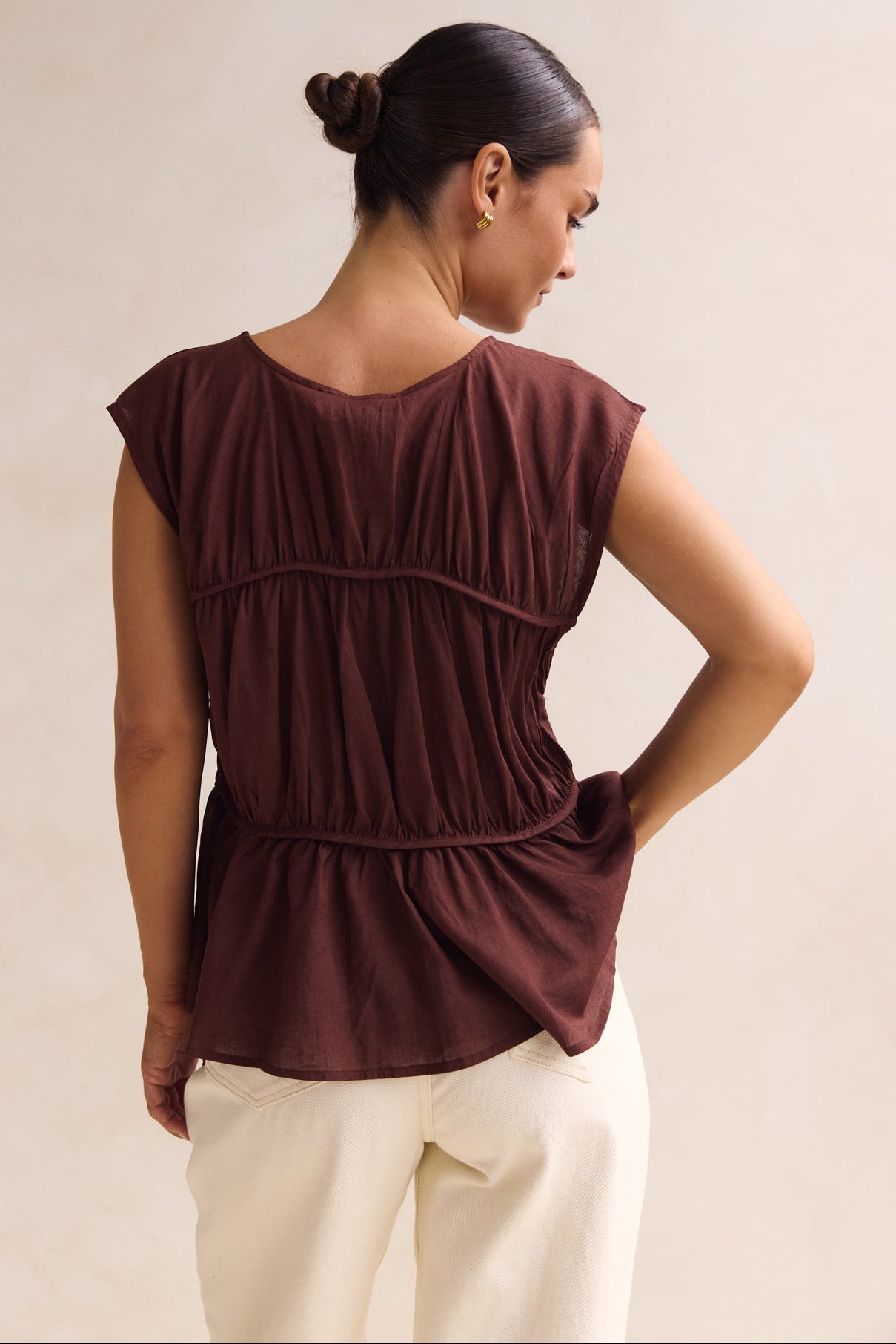 Hailey Top (Chestnut)