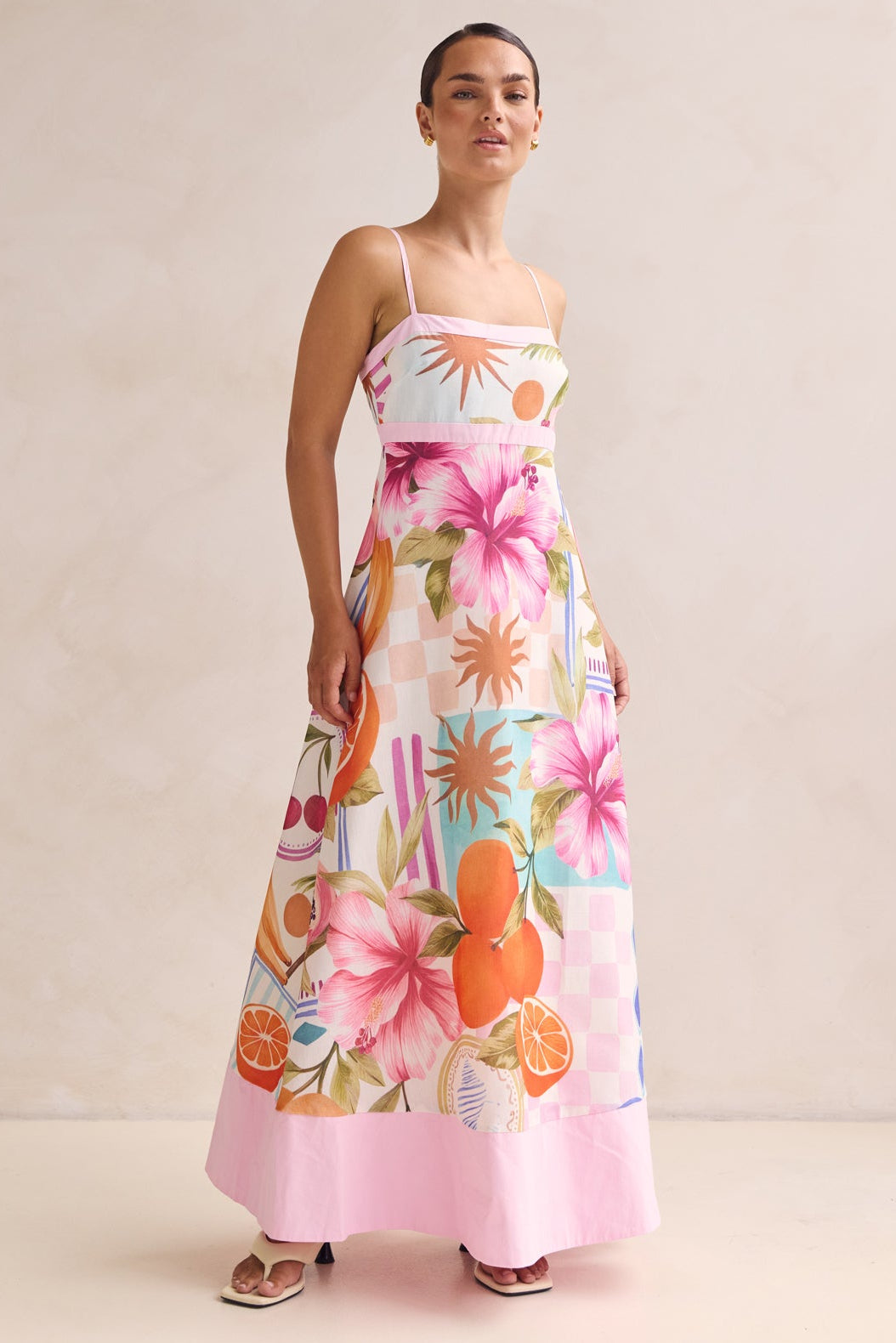 Marlowe Maxi Dress (Pink)
