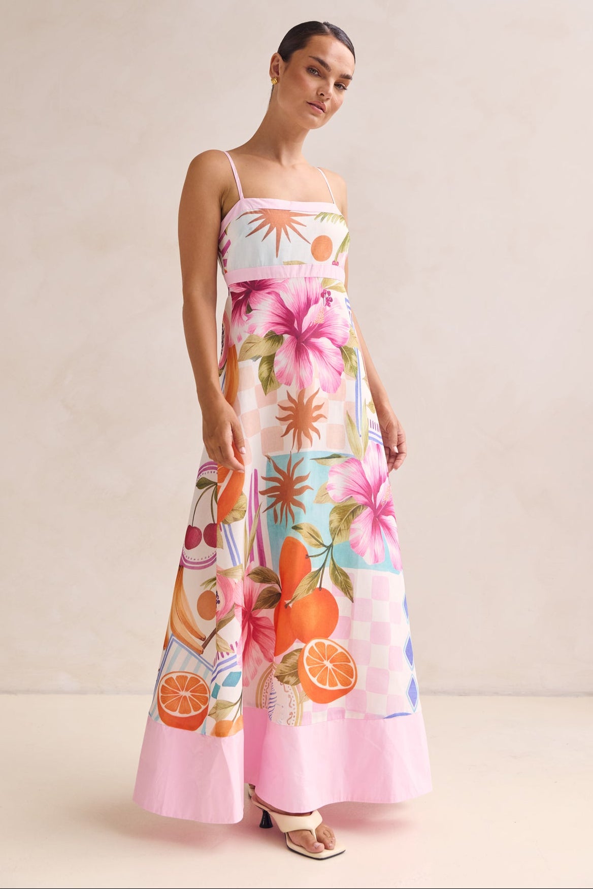 Marlowe Maxi Dress (Pink)