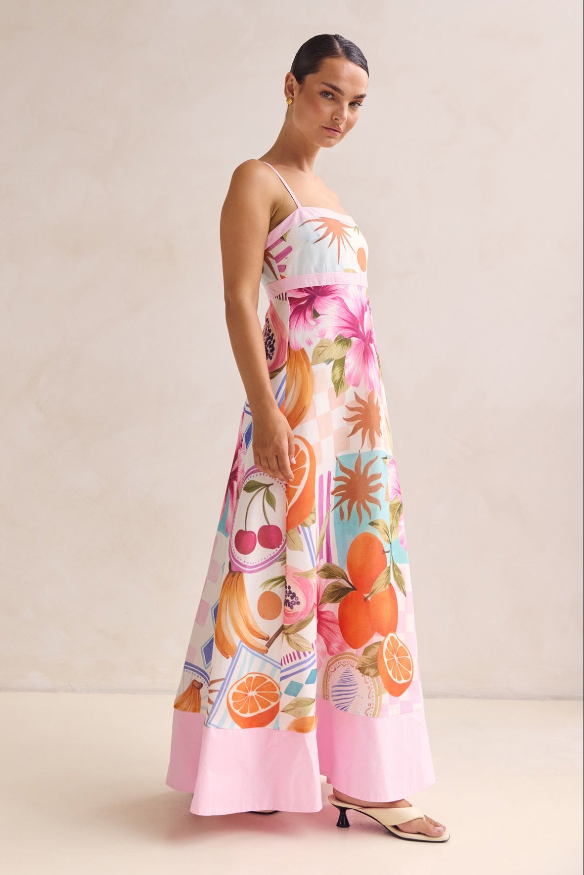 Marlowe Maxi Dress (Pink)