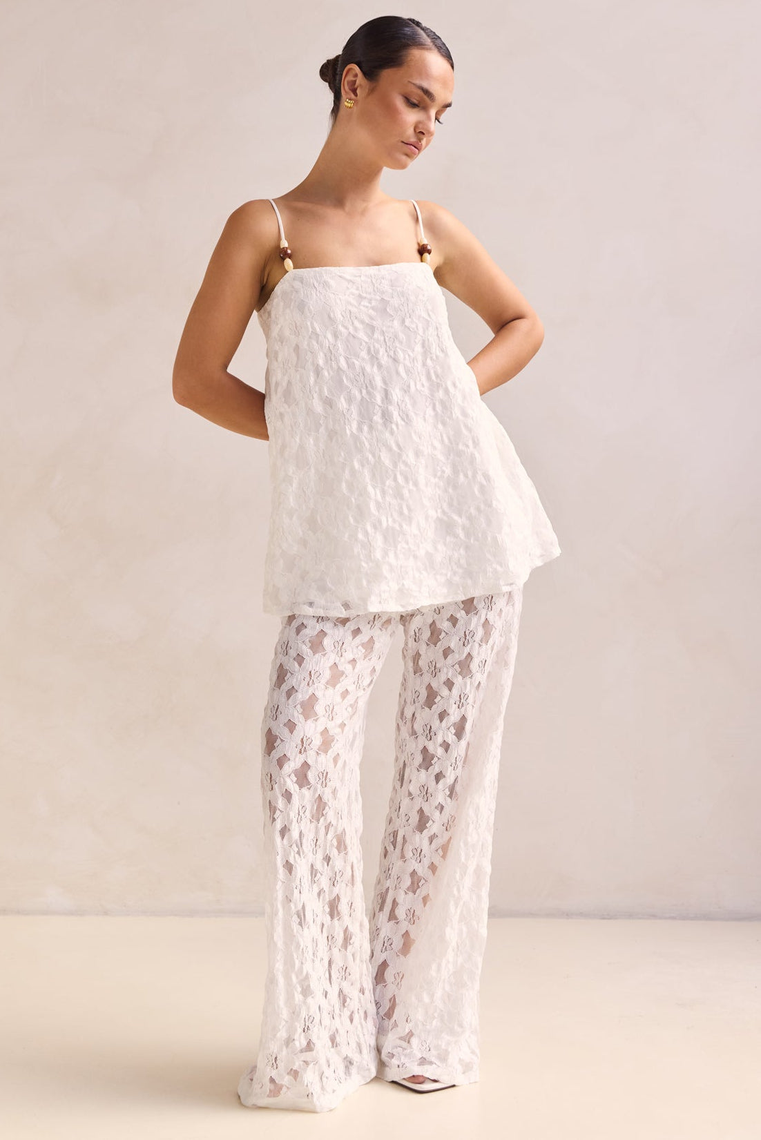 Callie Lace Set (White)