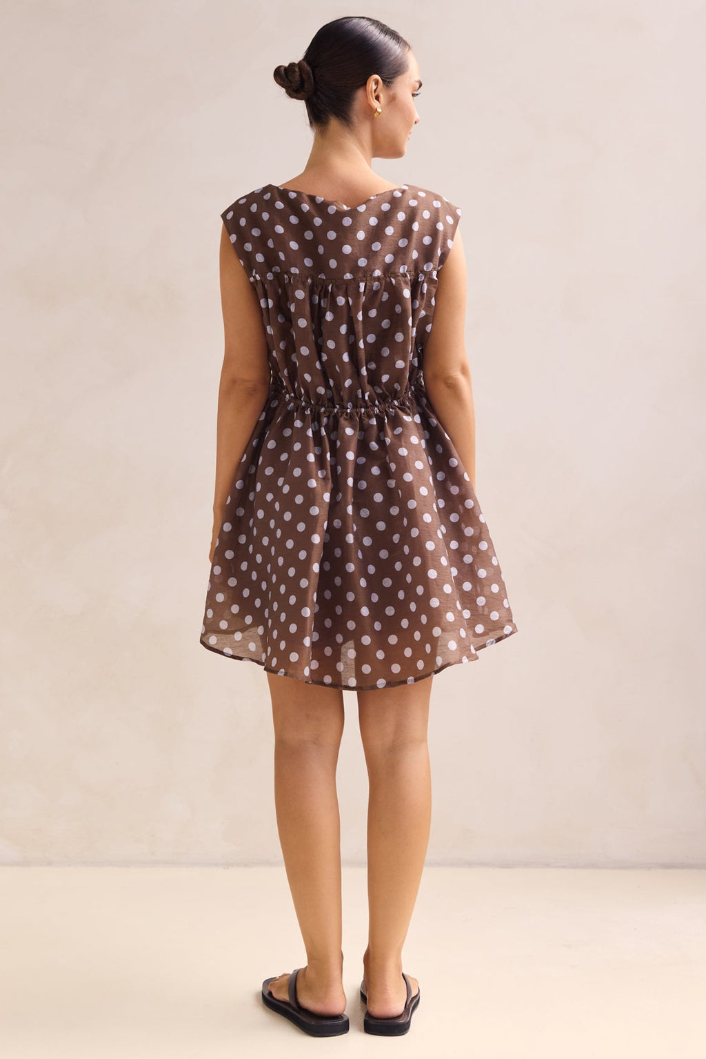 Zara Mini Dress (Chocolate)