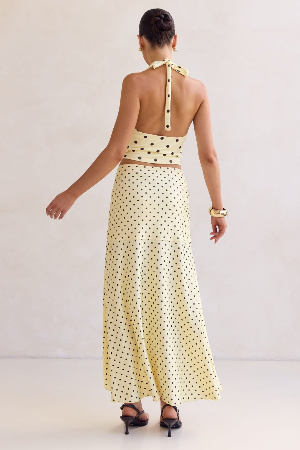 Franca Midi Skirt (Lemon)