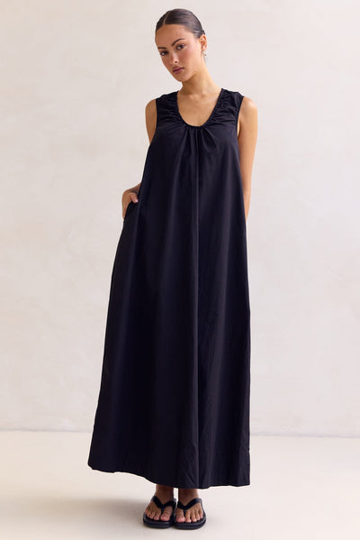Raelle Maxi Dress (Black)