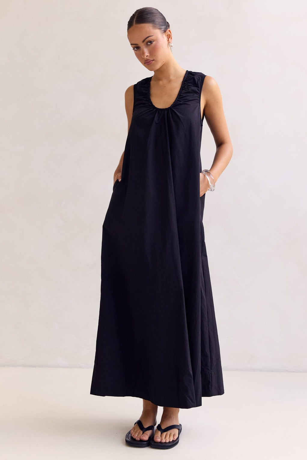 Raelle Maxi Dress (Black)