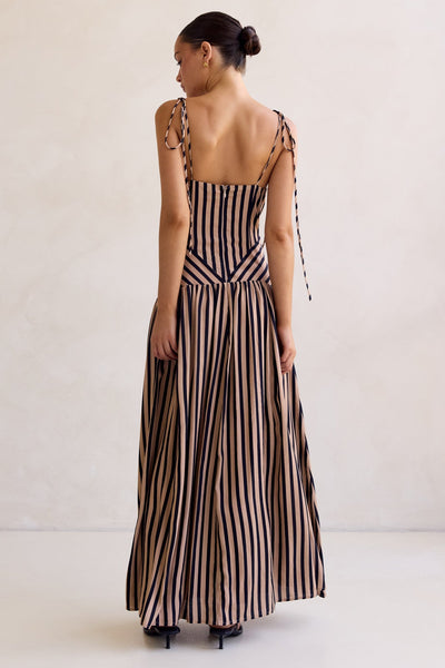 Vivian Maxi Dress (Chocolate)