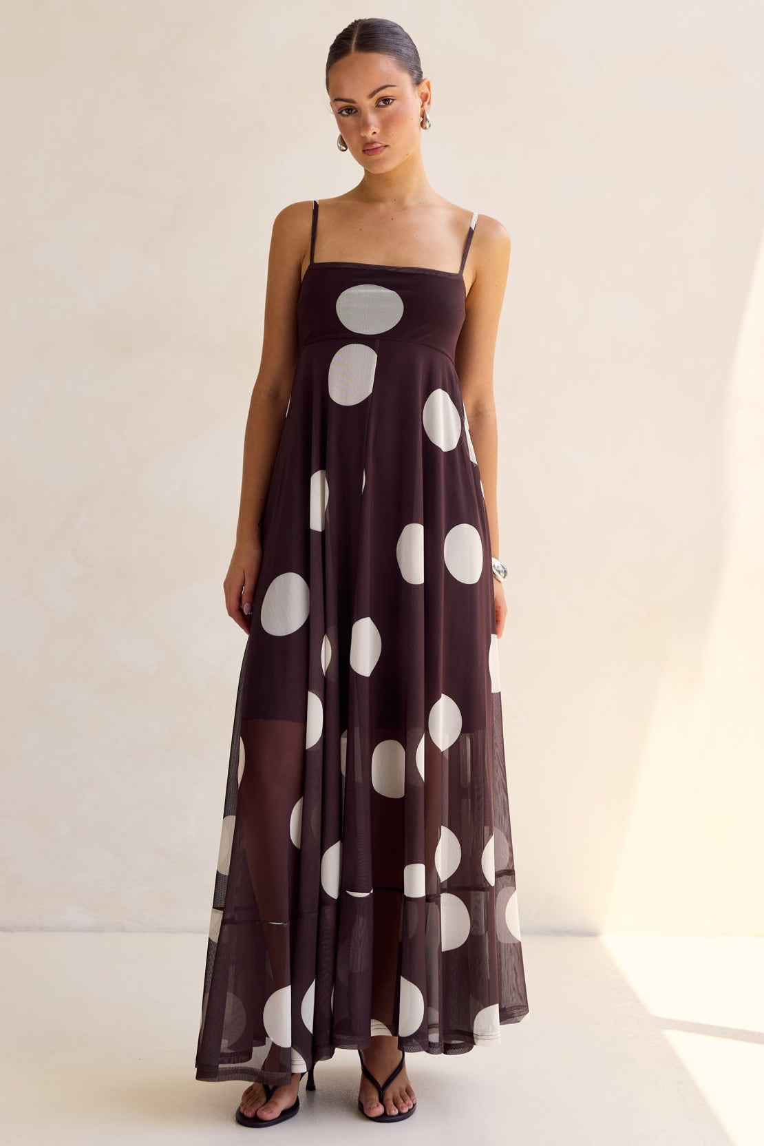 Blair Maxi Dress (Chocolate)