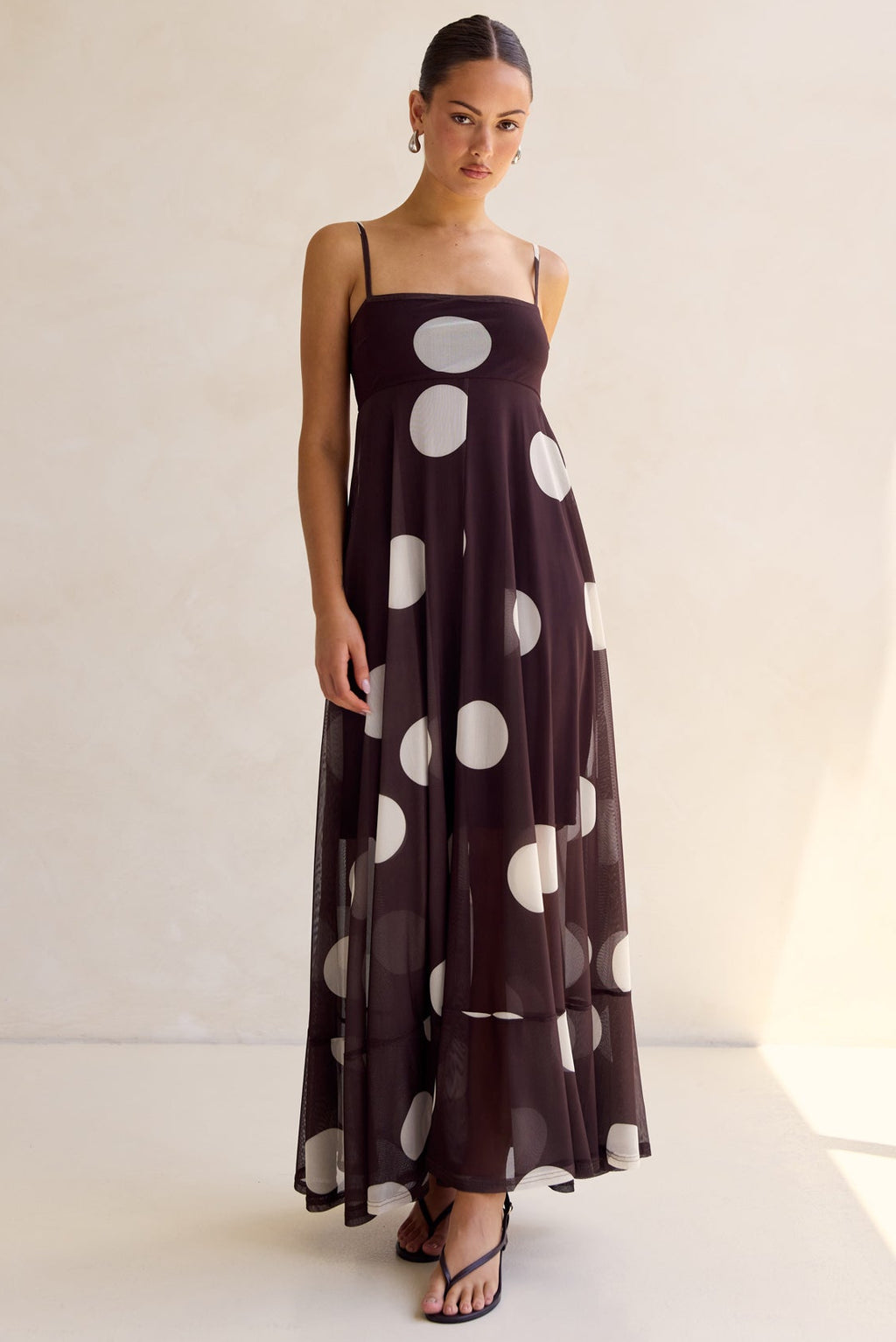 Blair Maxi Dress (Chocolate)