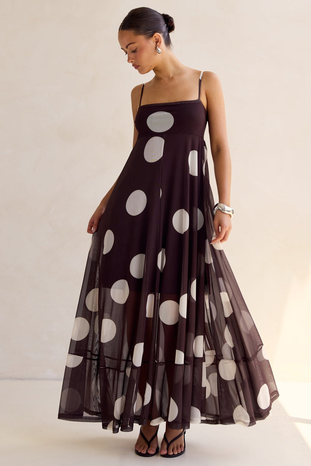 Blair Maxi Dress (Chocolate)
