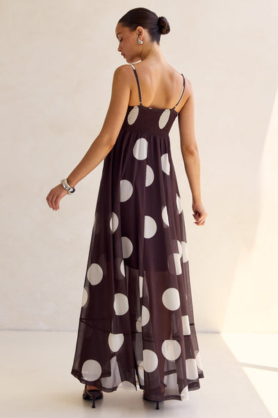 Blair Maxi Dress (Chocolate)