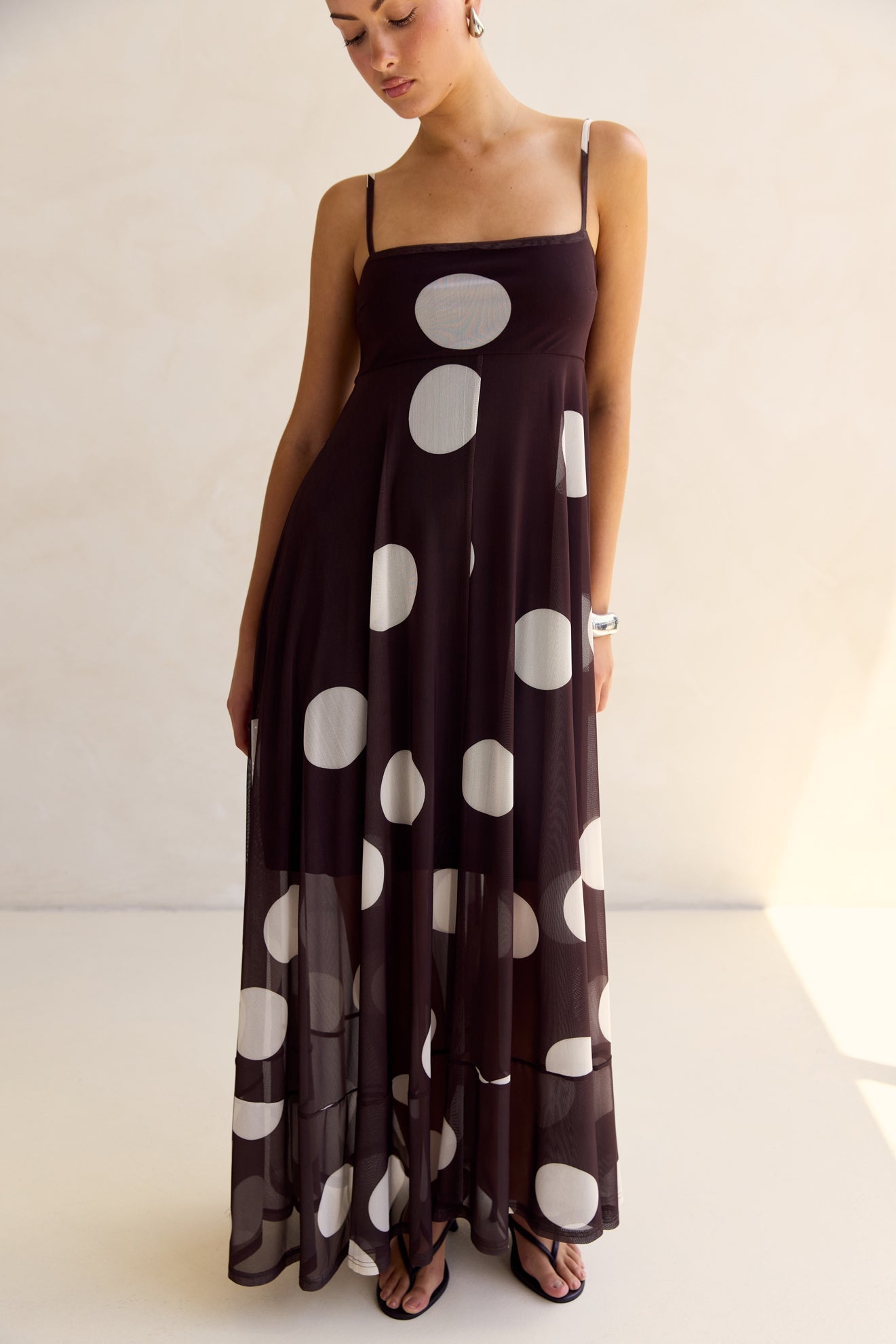 Blair Maxi Dress (Chocolate)