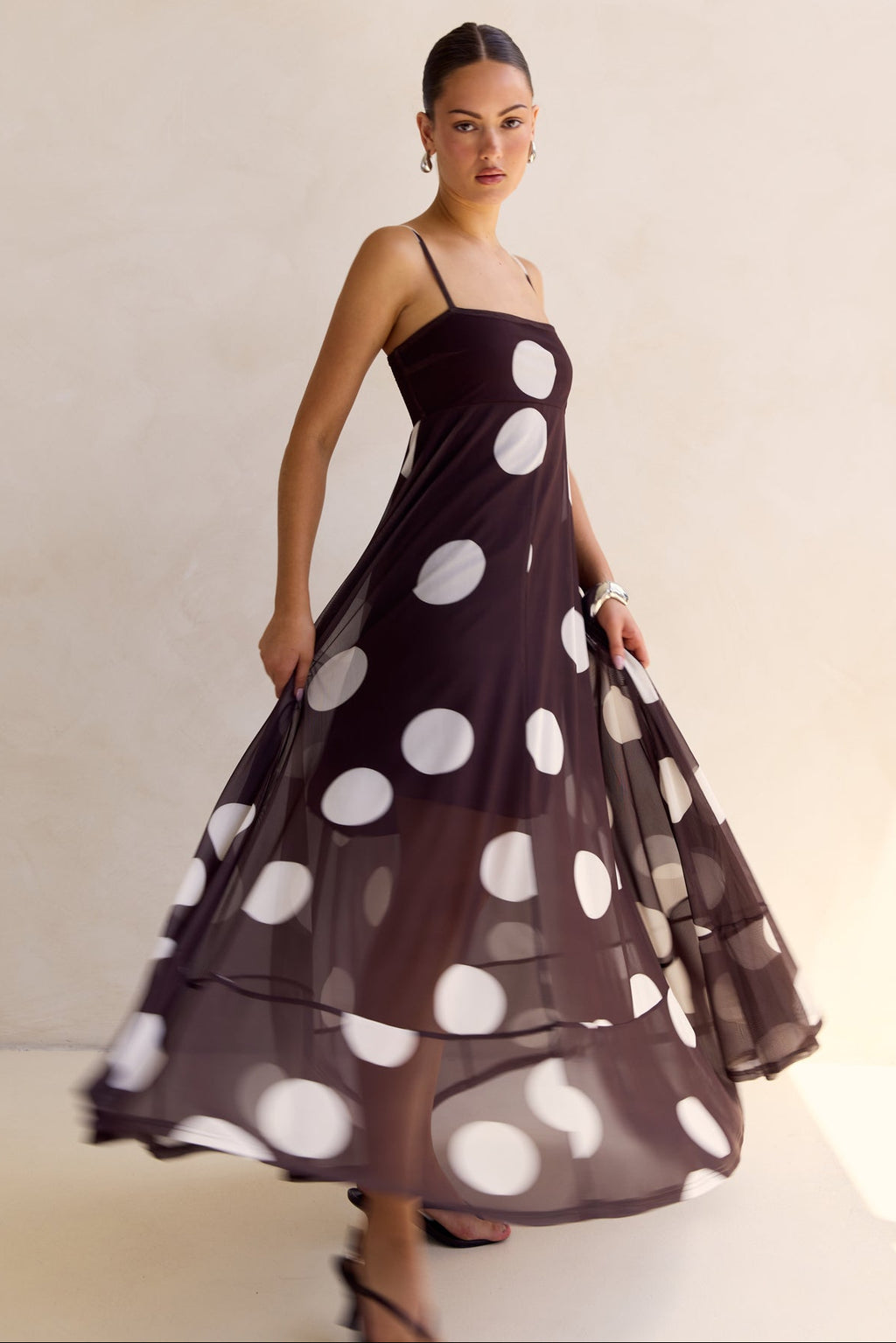 Blair Maxi Dress (Chocolate)