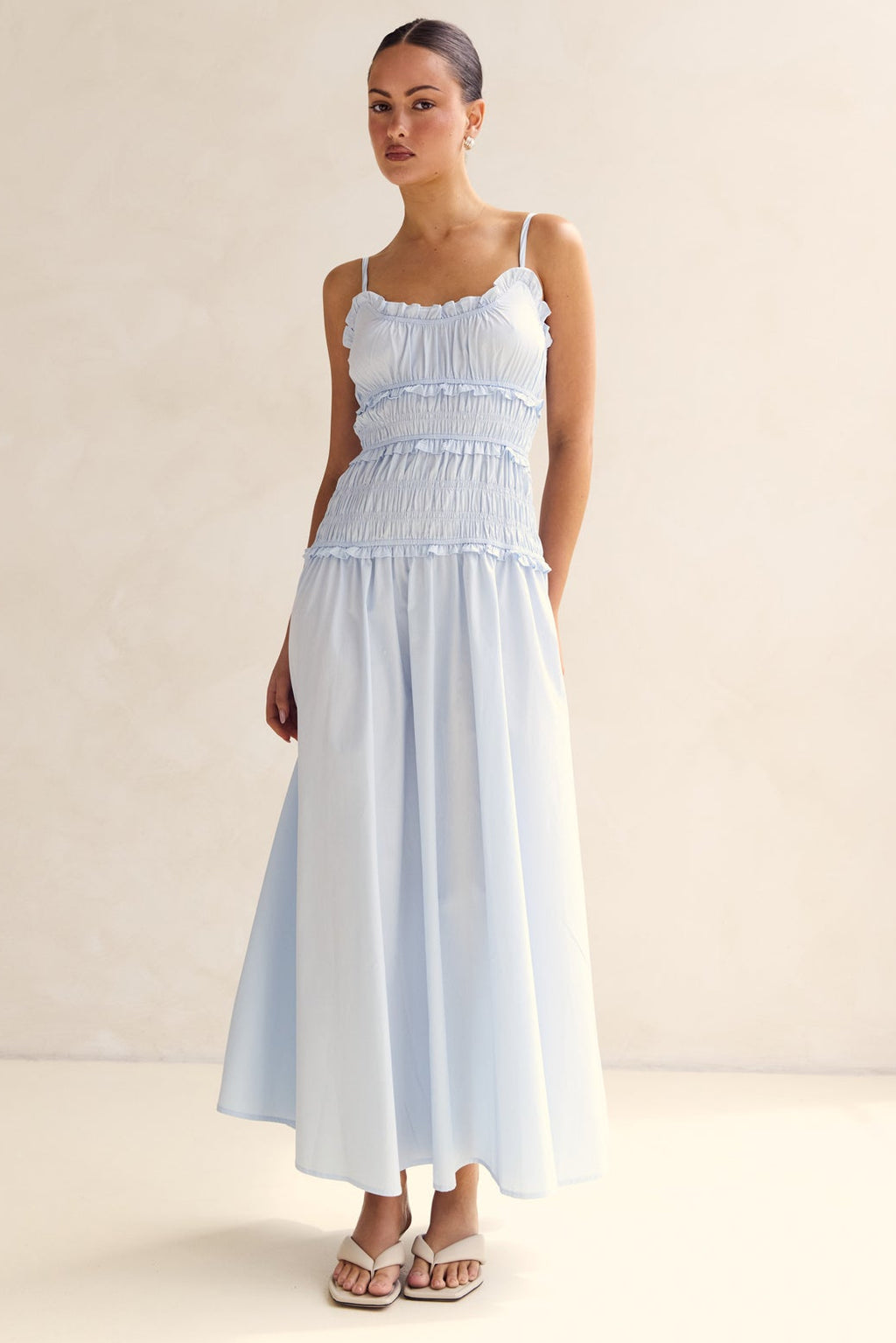 Brooke Maxi Dress (Blue)