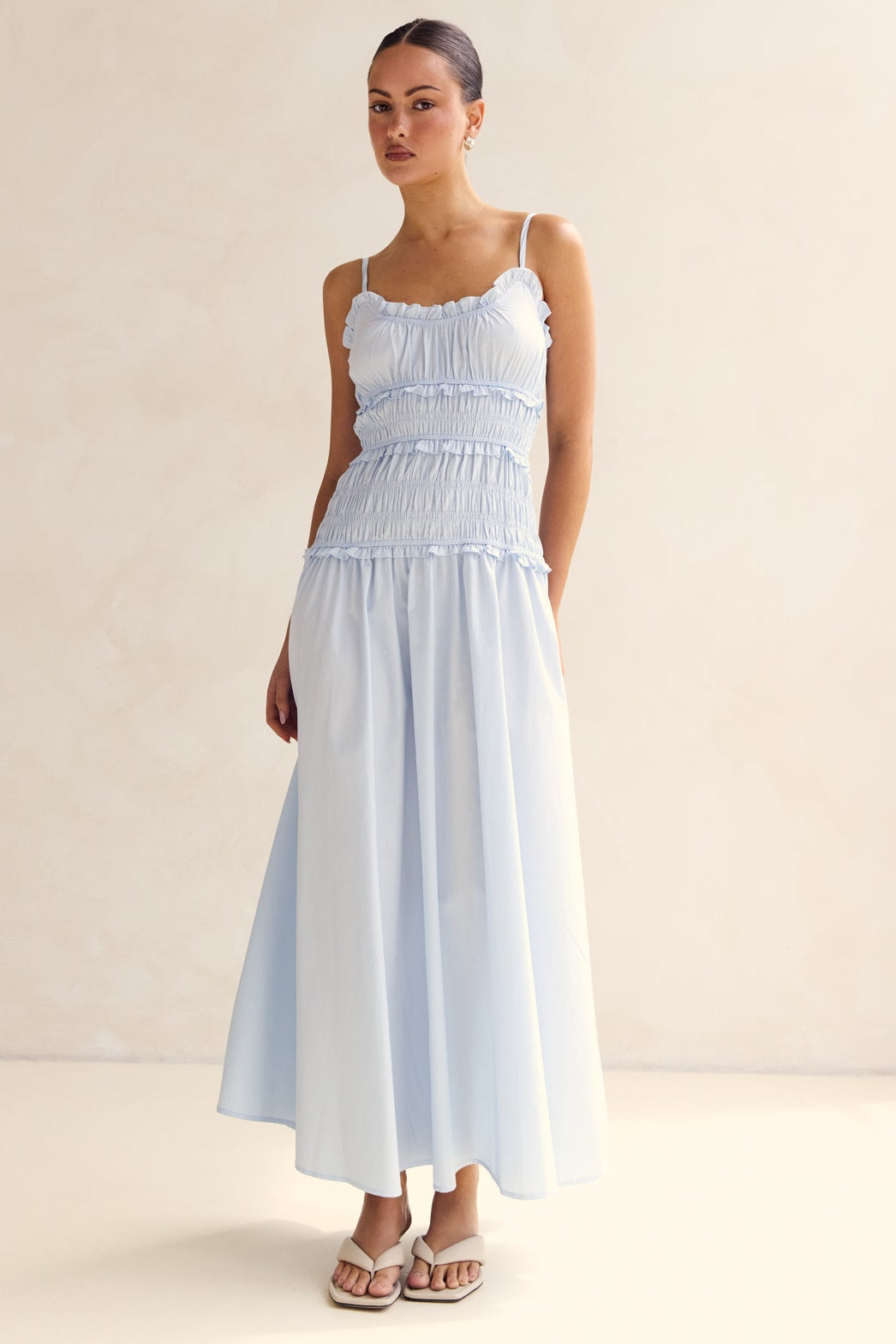 Brooke Maxi Dress (Blue)