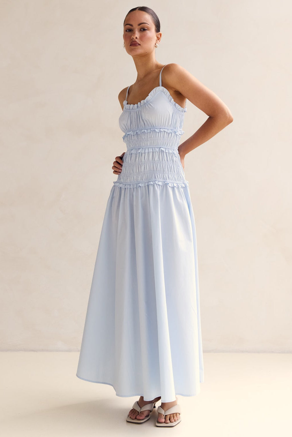 Brooke Maxi Dress (Blue)