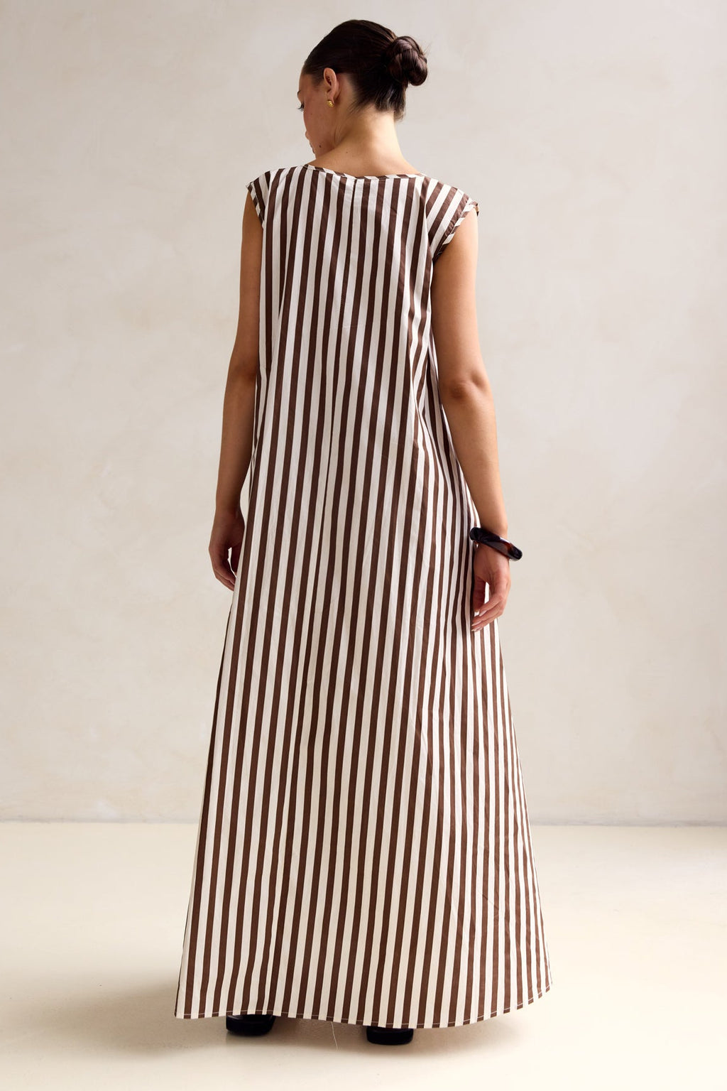 Helena Maxi Dress (Chocolate)