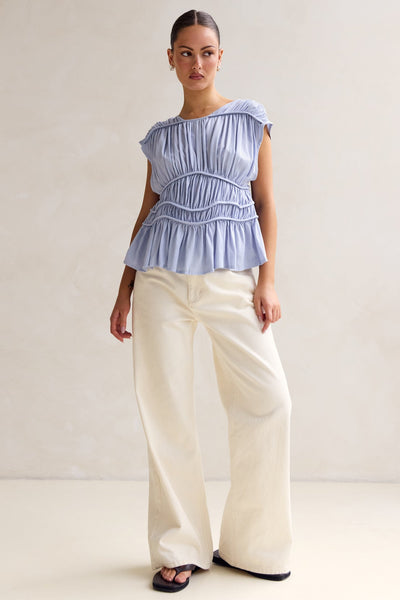 Emilia Top (Blue)