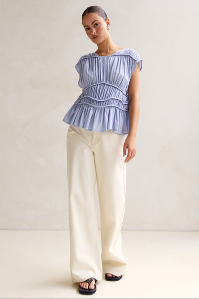 Emilia Top (Blue)