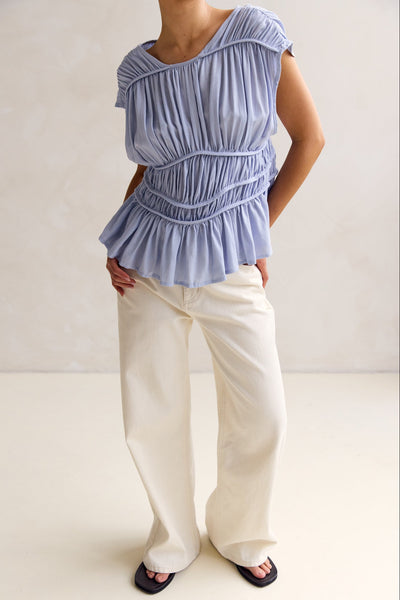 Emilia Top (Blue)