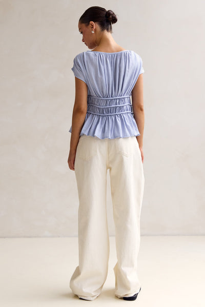 Emilia Top (Blue)