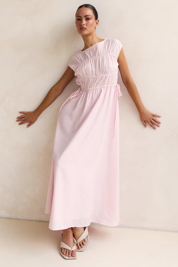 Elle Maxi Dress (Pink)