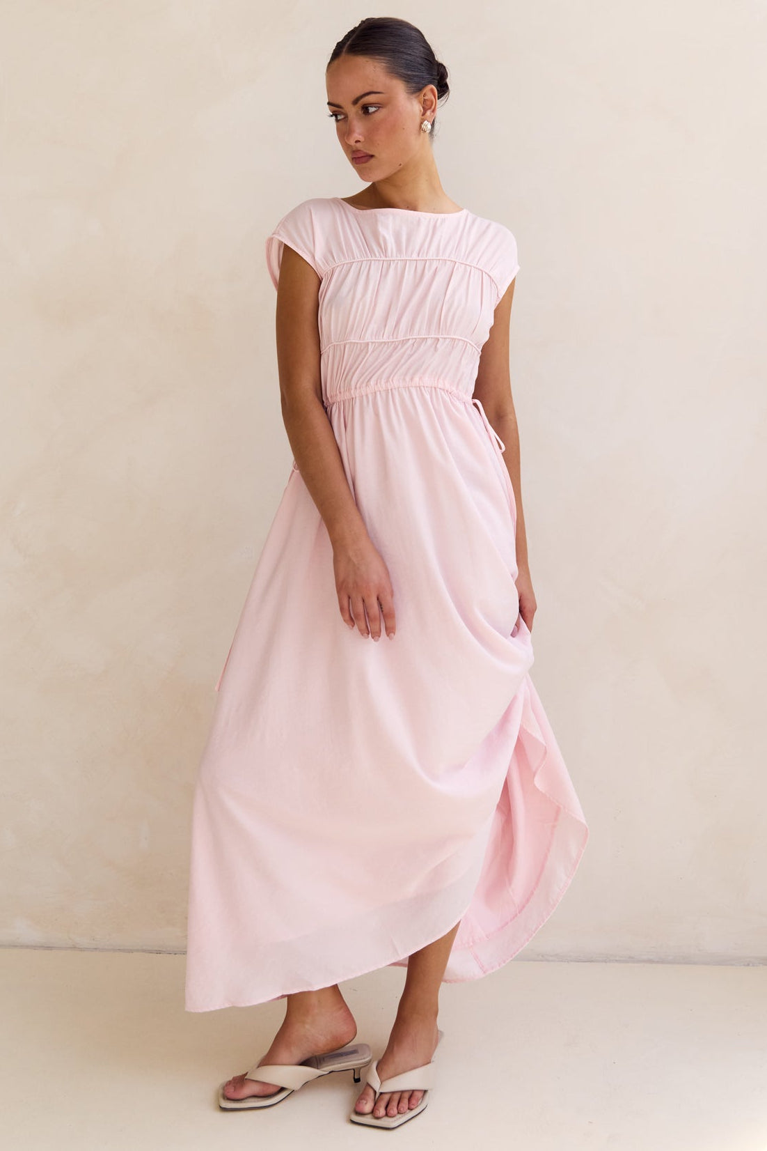 Elle Maxi Dress (Pink)