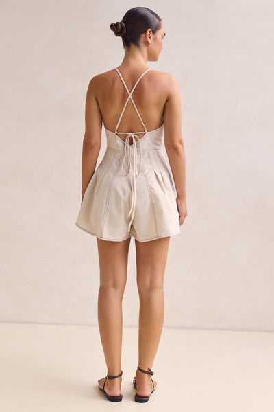 Juno Playsuit (Beige)