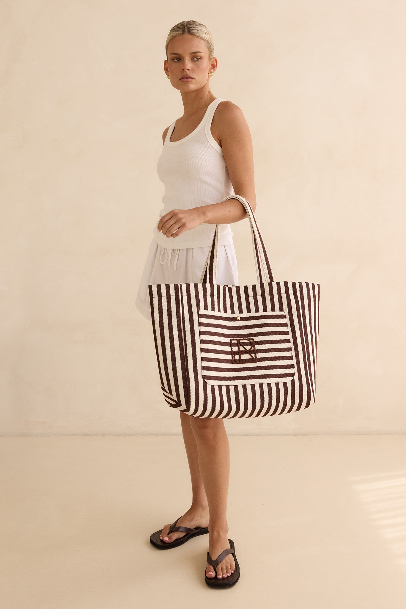 Ravello Tote Bag (Chocolate)